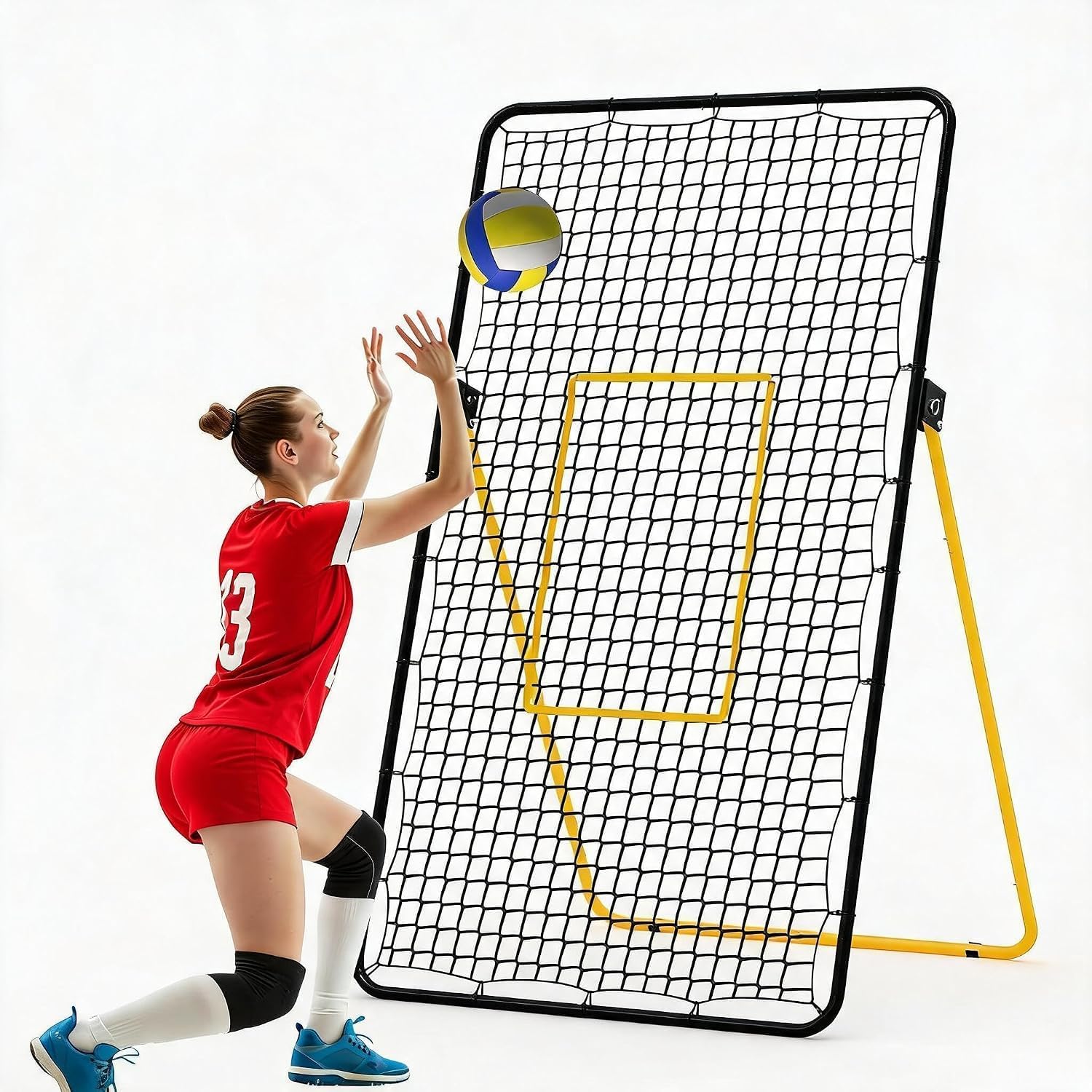 Sports Equipment For Volleyball - Jaring Pengembalian Bola Voli 7x4ft, Peralatan