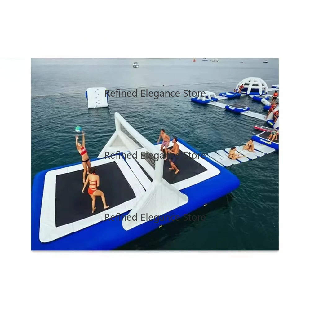 Sports Equipment For Volleyball - Lapangan Trampolin Voli Apung Tiup dengan