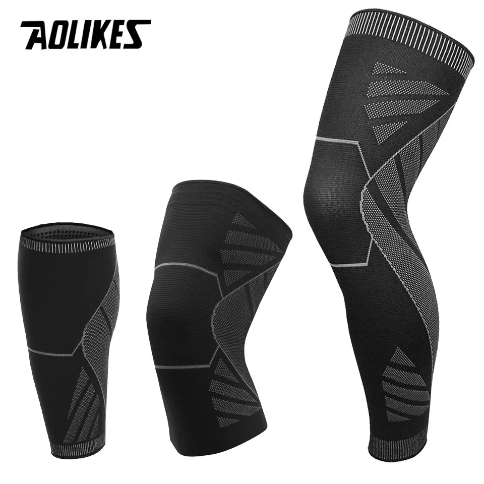 Sports Equipment For Volleyball - AOLIKES penjepit lutut kompresi olahraga, 1