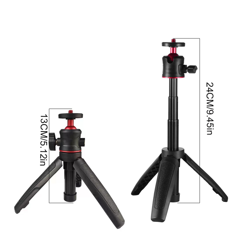 Lacrosse Stick Head - Tripod Lipat dengan Cold Shoe Ball