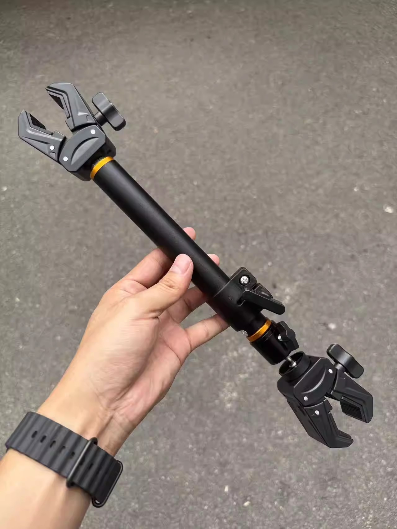 Tongkat Selfie Genggam Mekanis - Lacrosse Stick Head ulasan dan harga