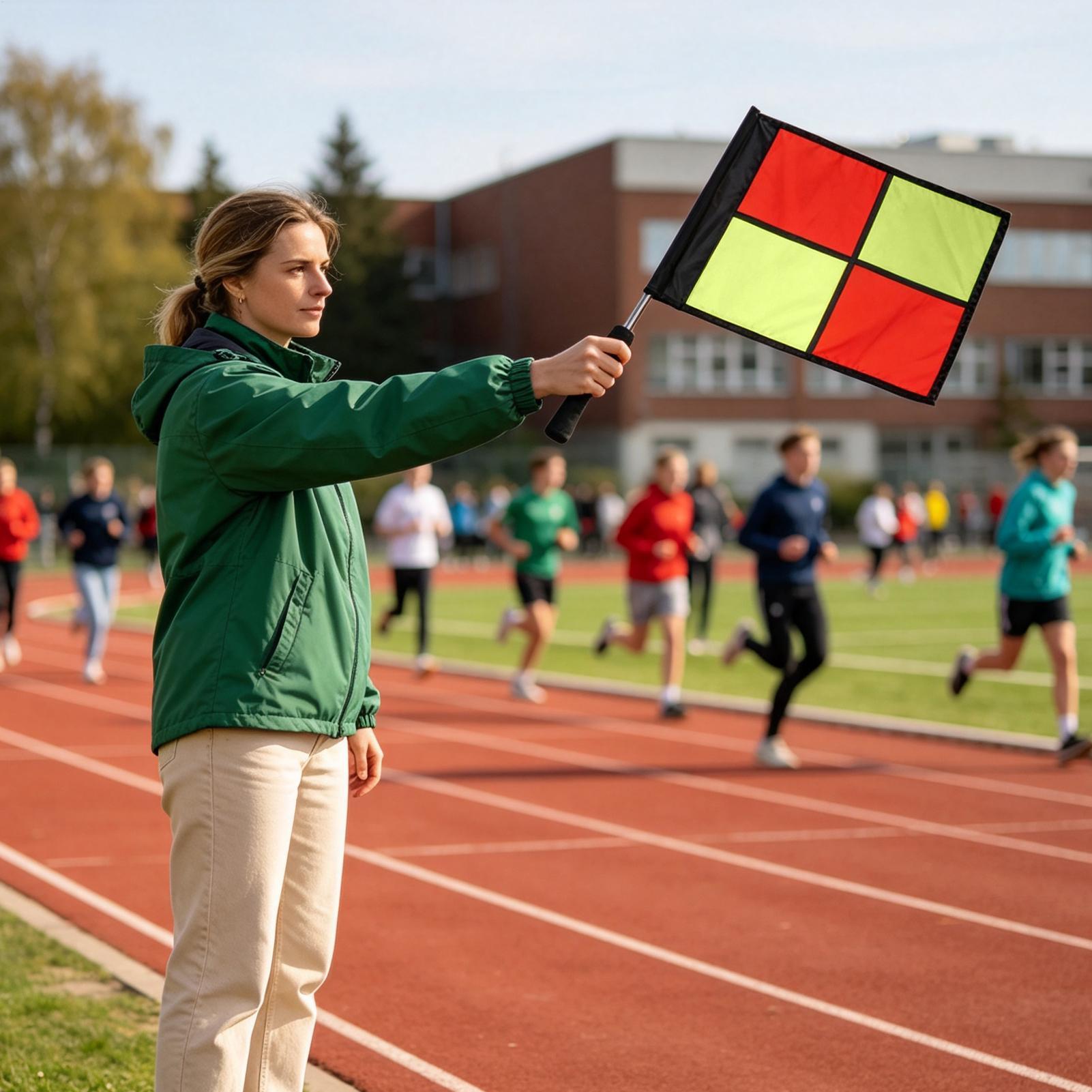 Bendera Wasit Sepak Bola 2 Bua - Sports Equipment For Volleyball ulasan dan harga