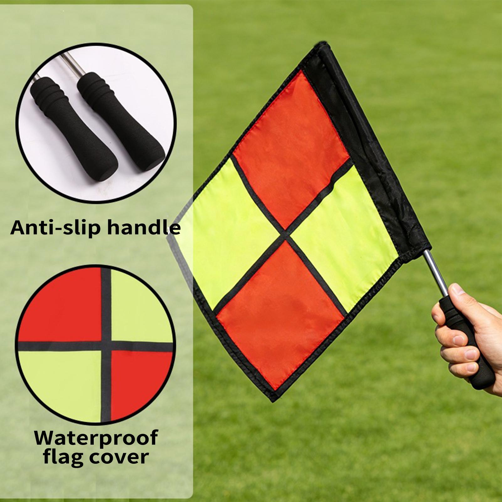 Bendera Wasit Sepak Bola 2 Bua - Sports Equipment For Volleyball ulasan dan harga