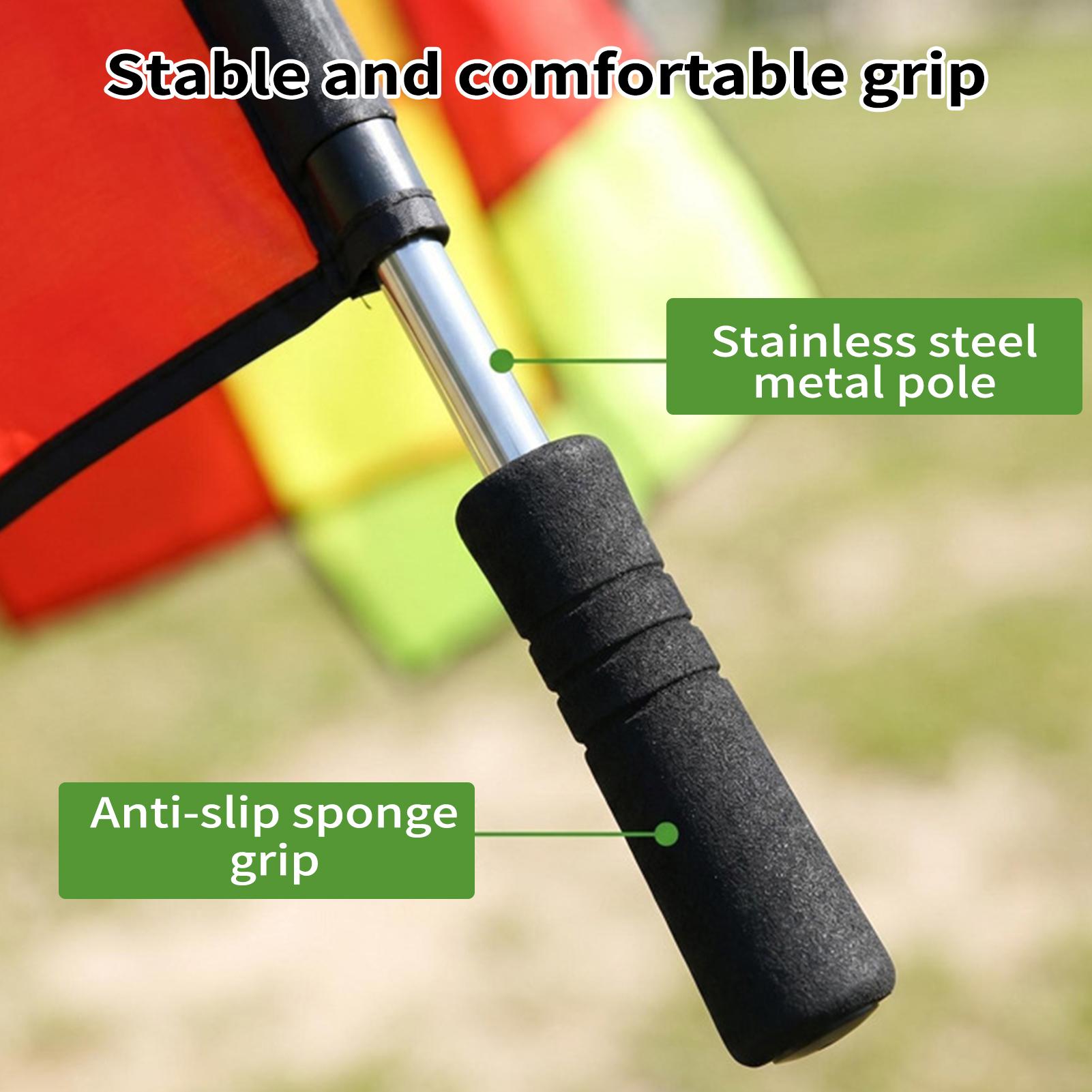 Bendera Wasit Sepak Bola 2 Bua - Sports Equipment For Volleyball ulasan dan harga