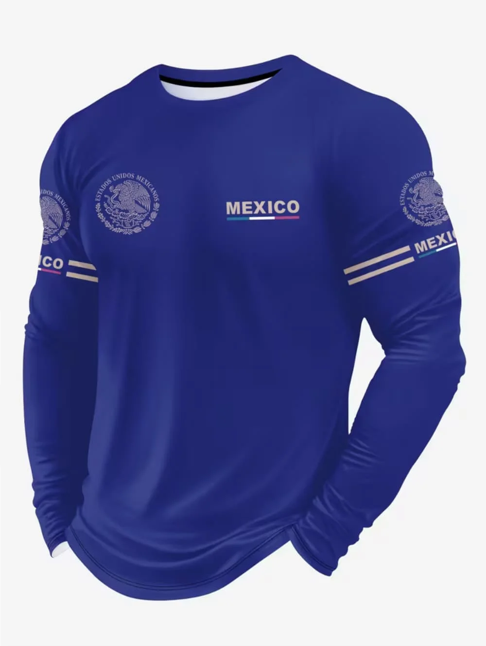 Kaos Pria Motif Elang Meksiko, - Sports Equipment Jersey ulasan dan harga