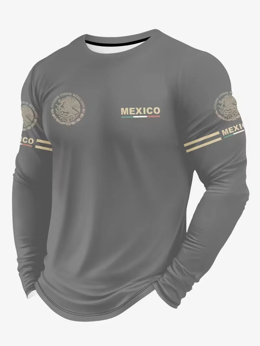 Kaos Pria Motif Elang Meksiko, - Sports Equipment Jersey ulasan dan harga