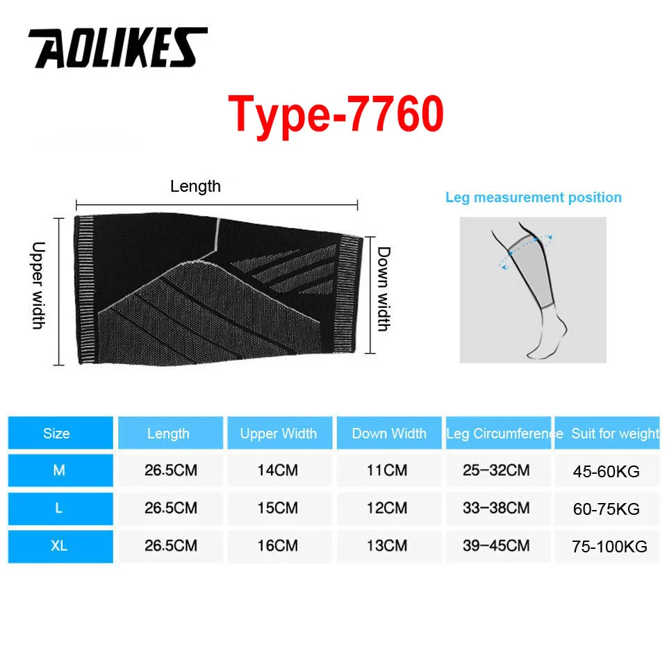 AOLIKES penjepit lutut kompres - Sports Equipment For Volleyball ulasan dan harga